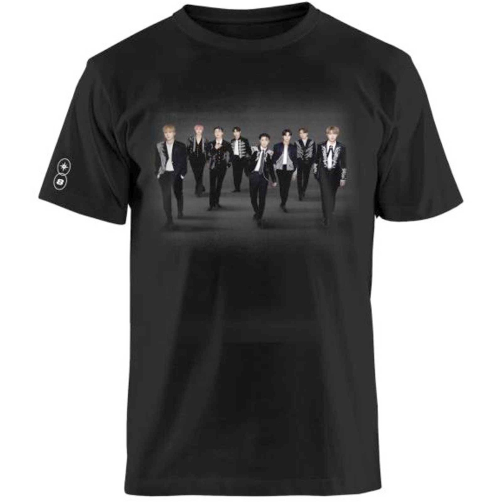 ATEEZ - Fellowship Tour Euro Photo Heren Tshirt - Zwart